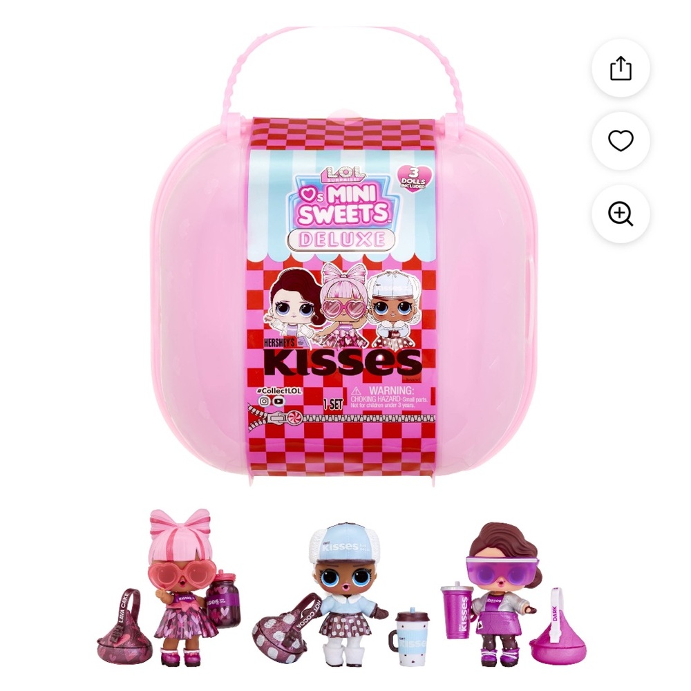 NEW - L.O.L. Surprise! Mini Sweets Deluxe Set - Hershey Kisses